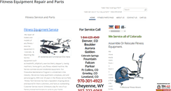 Desktop Screenshot of fitnessserviceparts.com